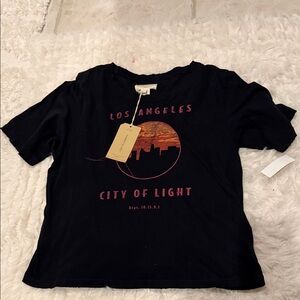 Current Elliott Black Los Angeles Graphic Tee
